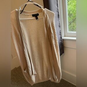 Forever 21 Cream Women's Cardigan